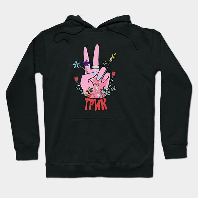 Peace Sign Hoodie by EverSinceBA